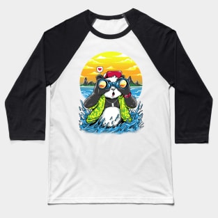 summer panda Baseball T-Shirt